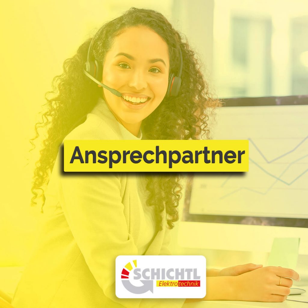 Persönliche Ansprechpartnerin am Telefon bei Schichtl Elektrotechnik
