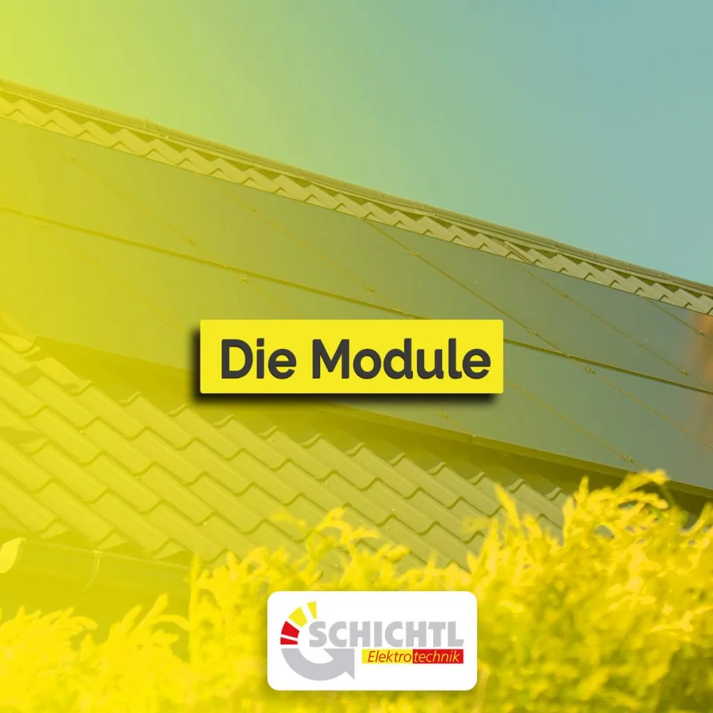 Photovoltaik-Module auf einem Ziegeldach